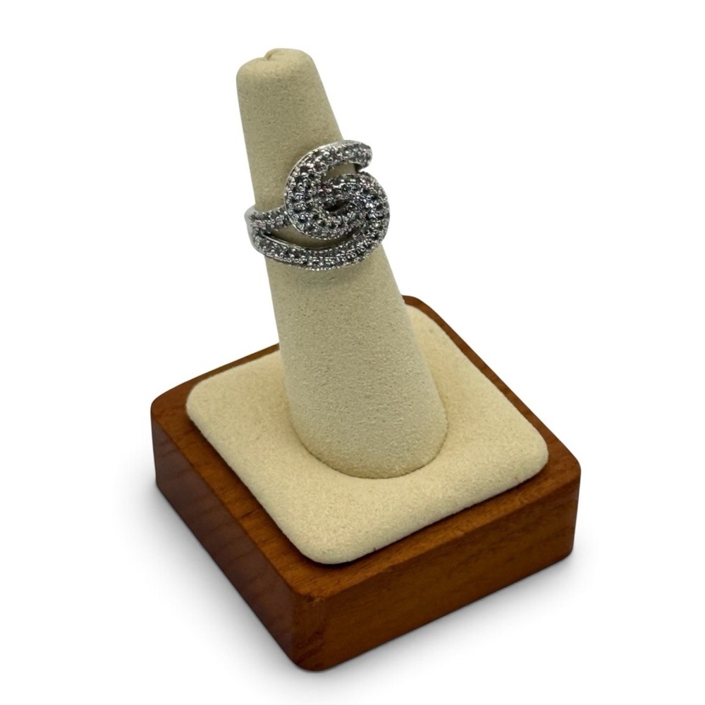 Bomb Party Sunlit Breeze Alexandrite Cz Rhodium Plating Ring Size 5 RG76893